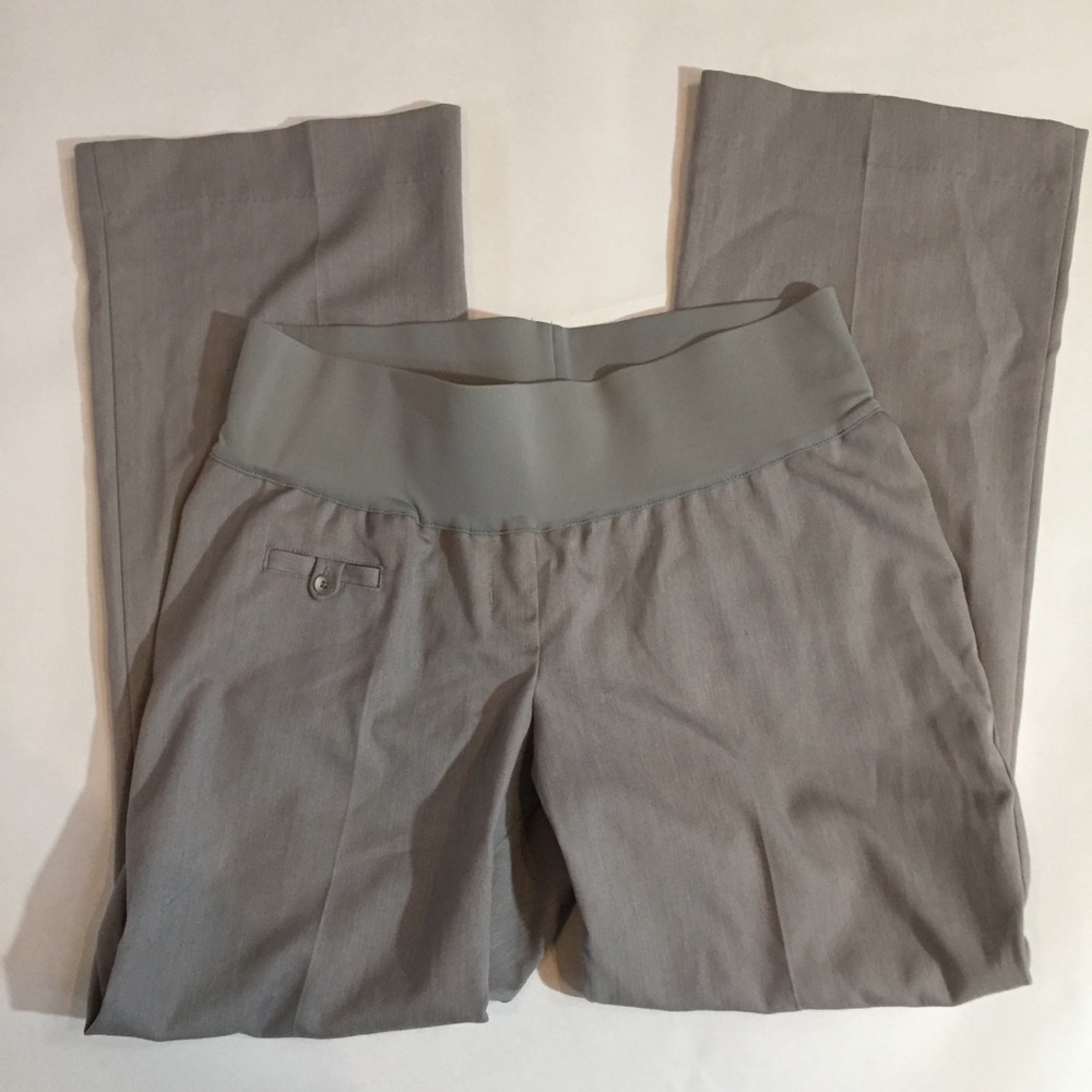 🔴LIZ LANGE maternity gray dress pants size 2